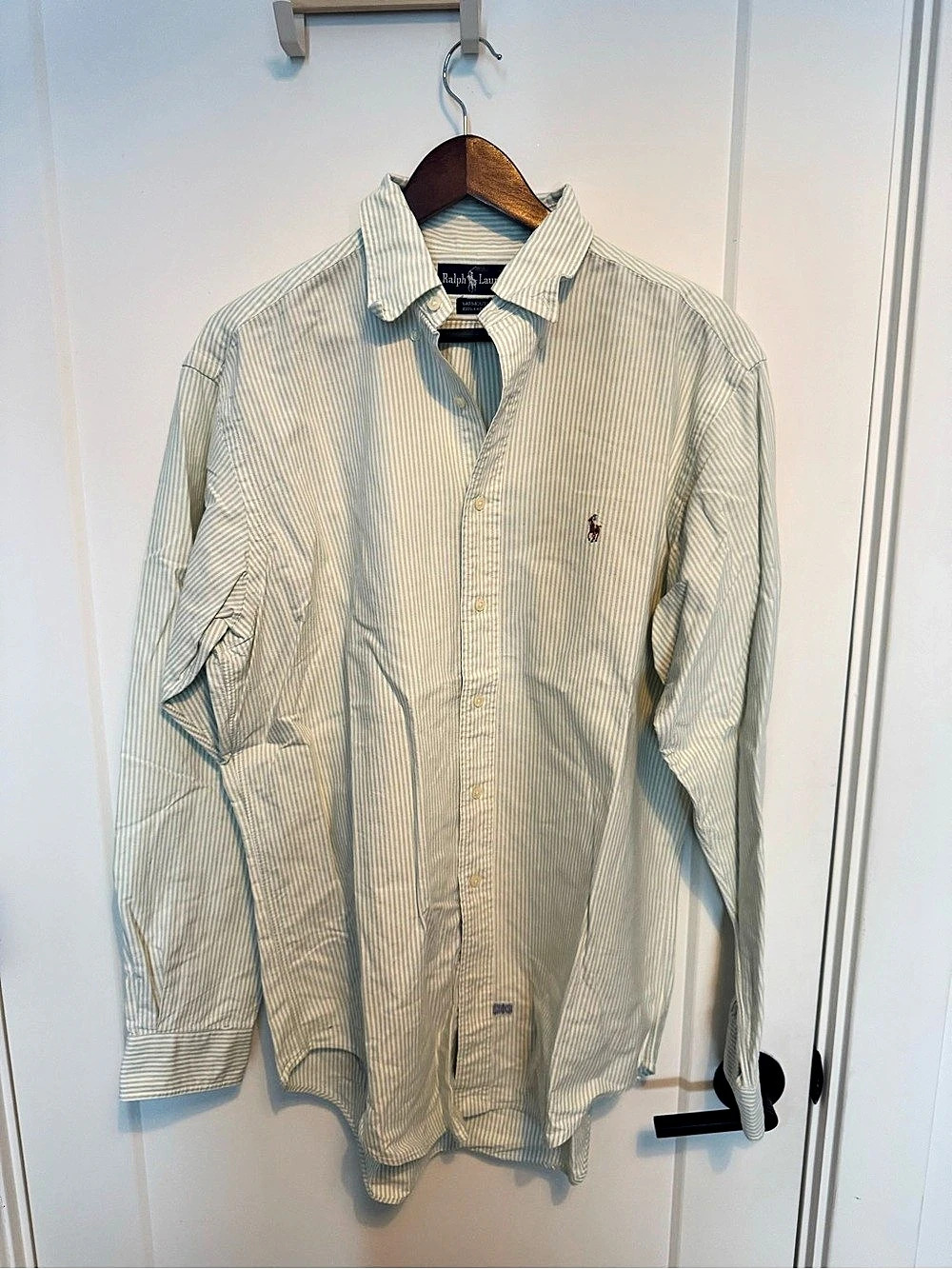 Ralph Lauren Striped Oxford Button-Down Shirt Striped Cotton Button